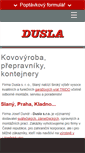 Mobile Screenshot of dusla.cz